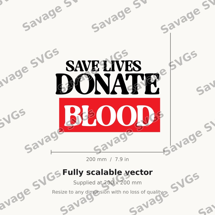 Save Lives Donate Blood