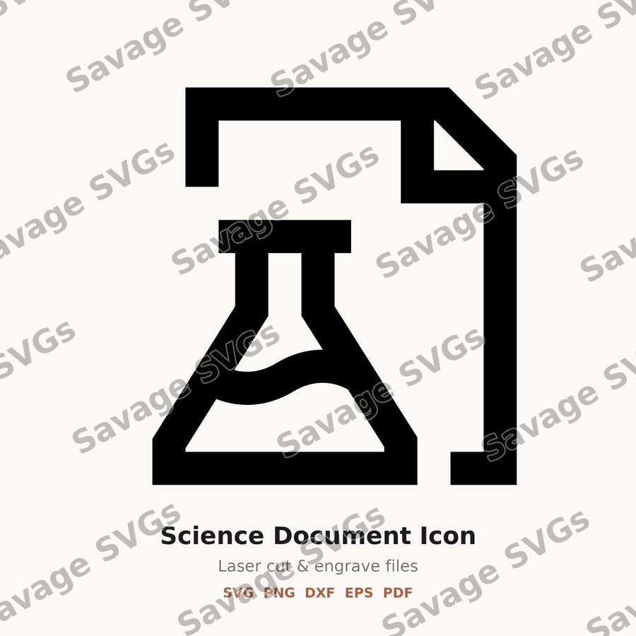 Science Document Icon