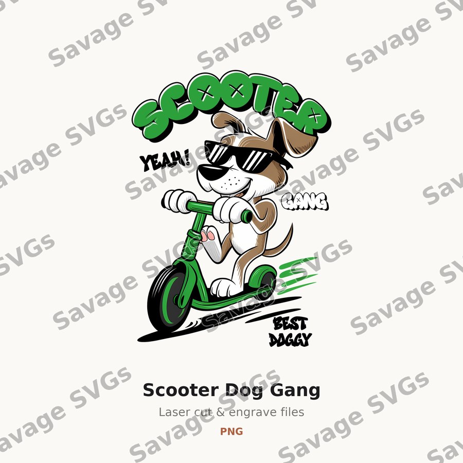 Scooter Dog Gang