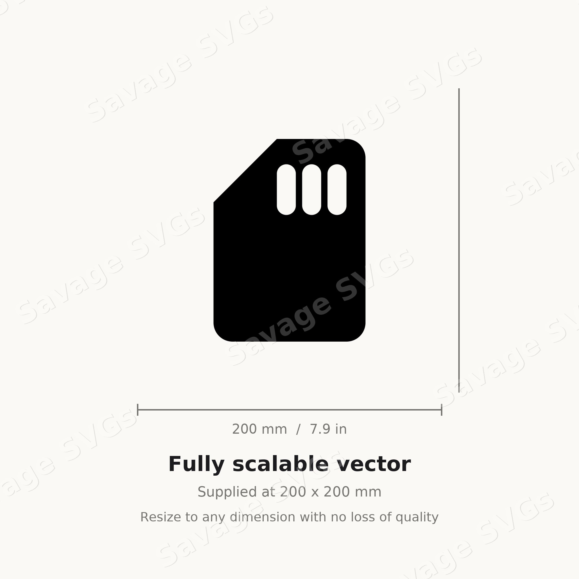 SD Card Icon