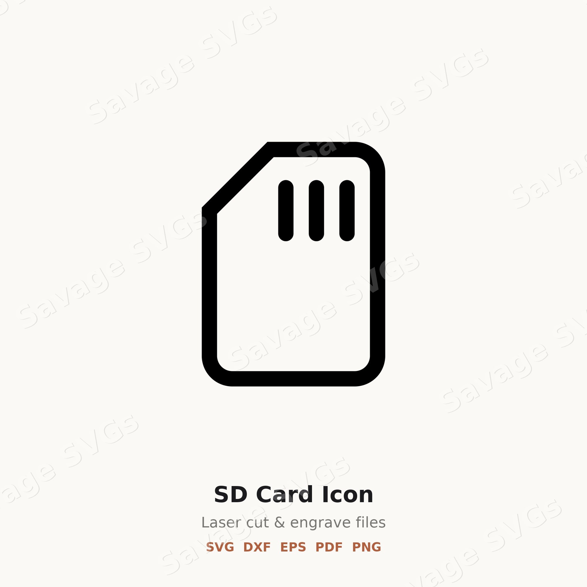 SD Card Icon