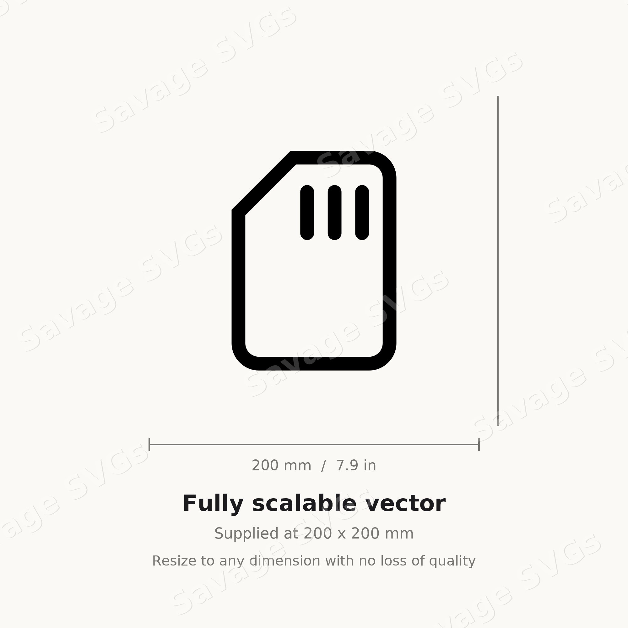 SD Card Icon