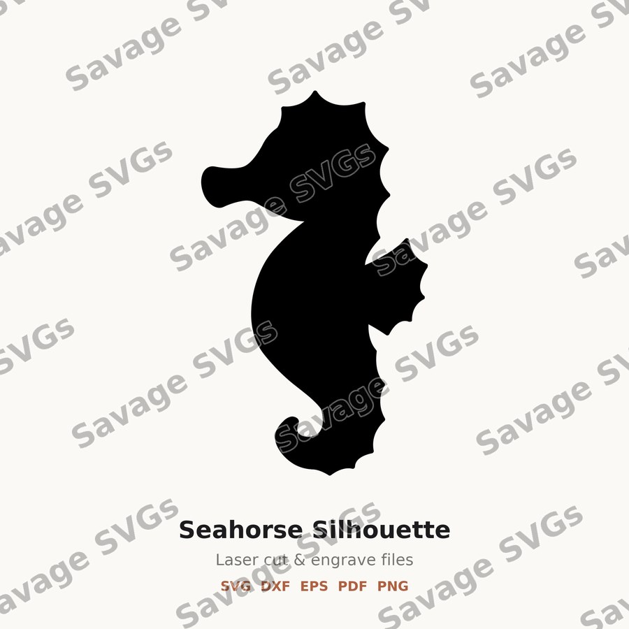 Seahorse Silhouette