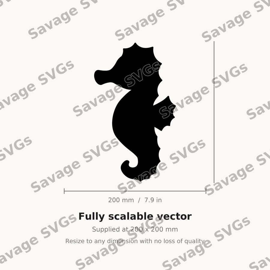 Seahorse Silhouette