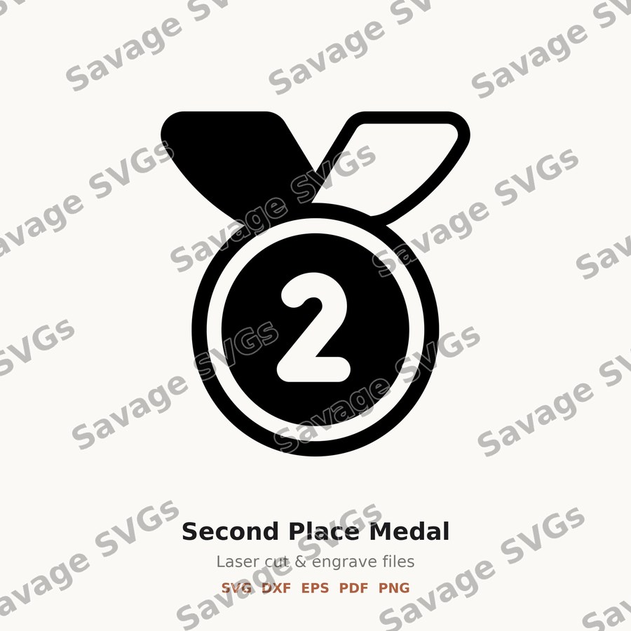 Second Place Medal