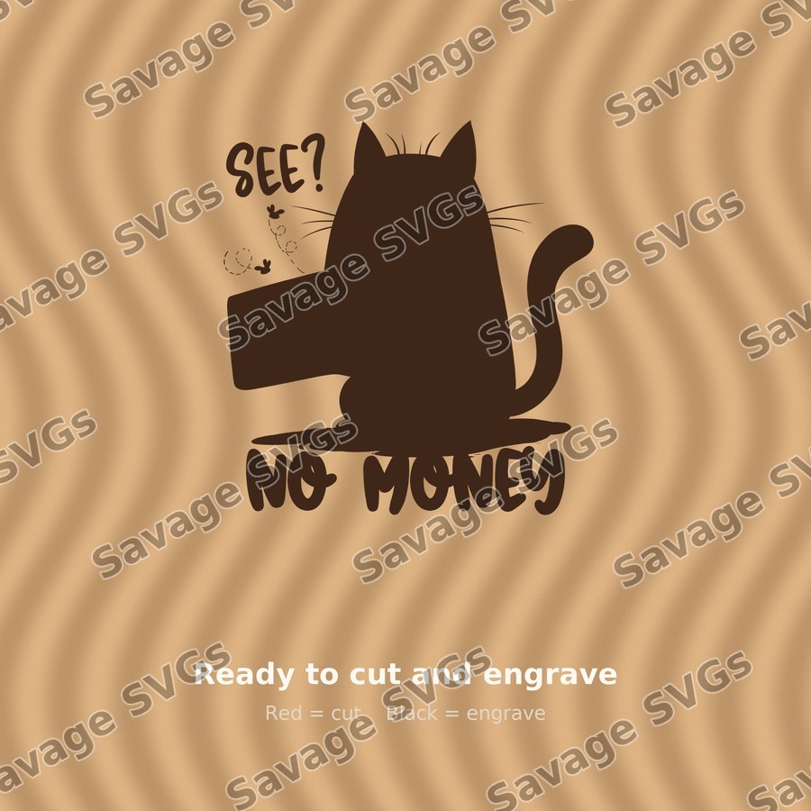 See No Money Cat