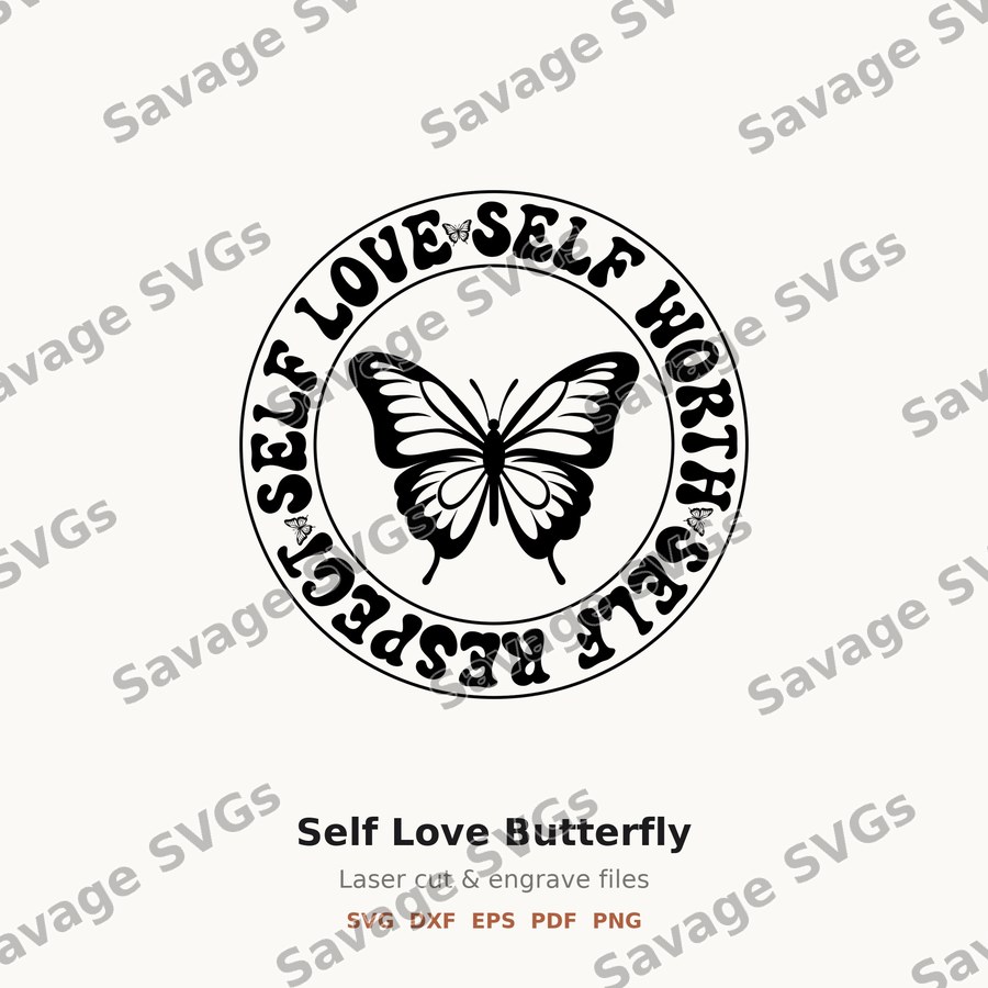Self Love Butterfly