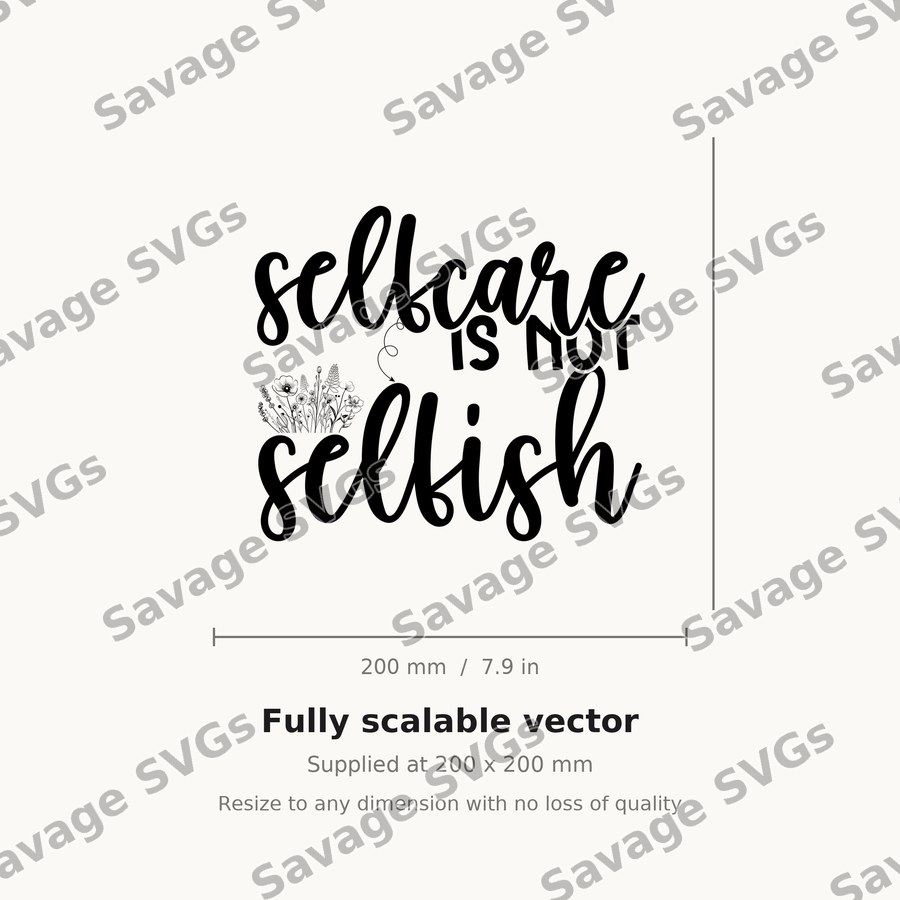 Selfcare Is Not Selfish