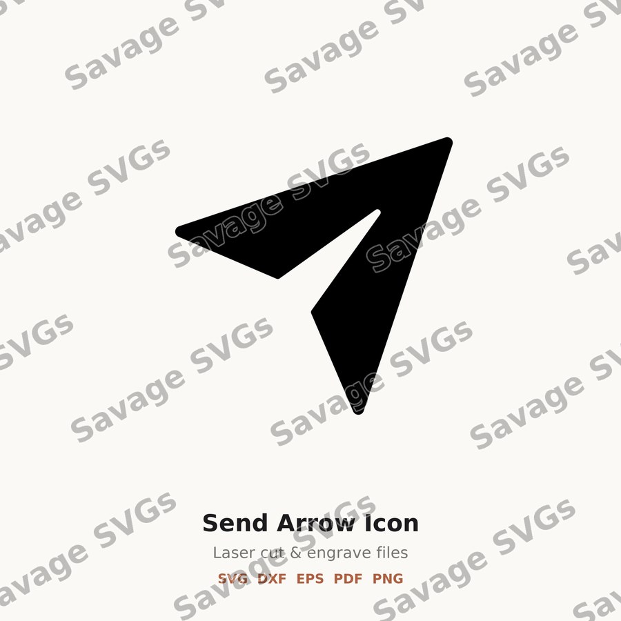 Paper Airplane Send Icon
