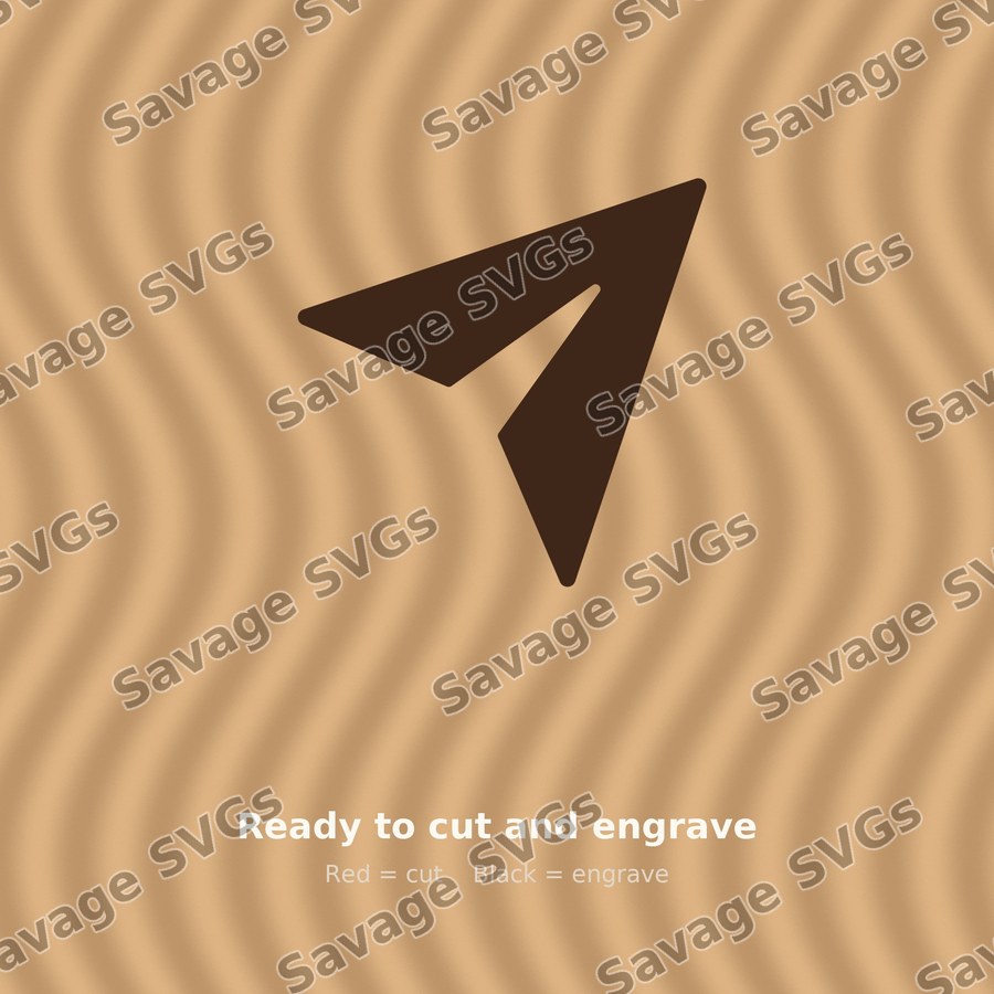 Paper Airplane Send Icon