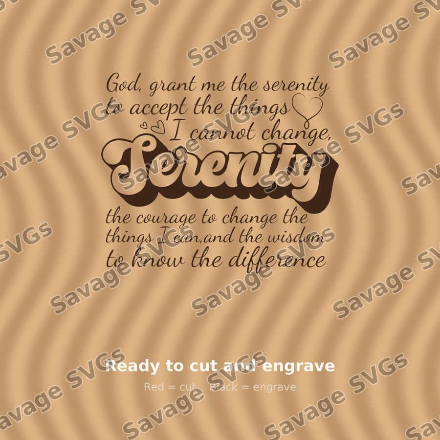 Serenity Prayer