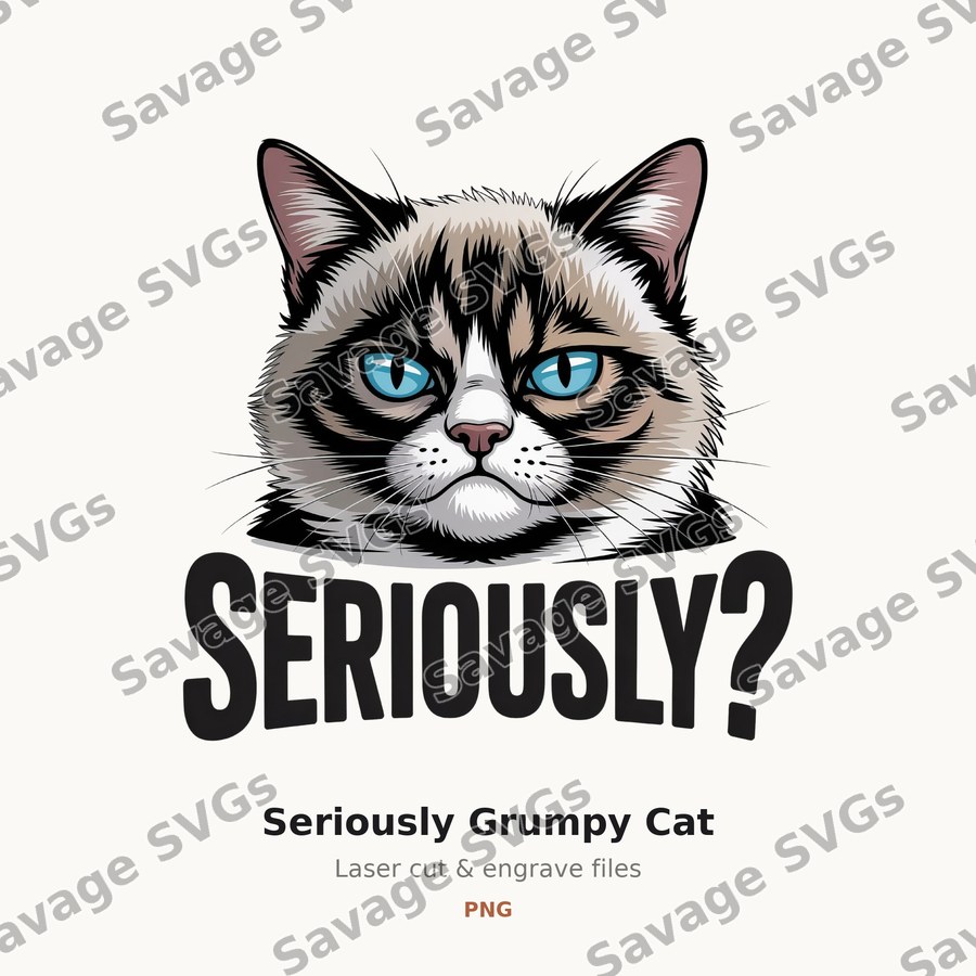 Seriously Grumpy Cat