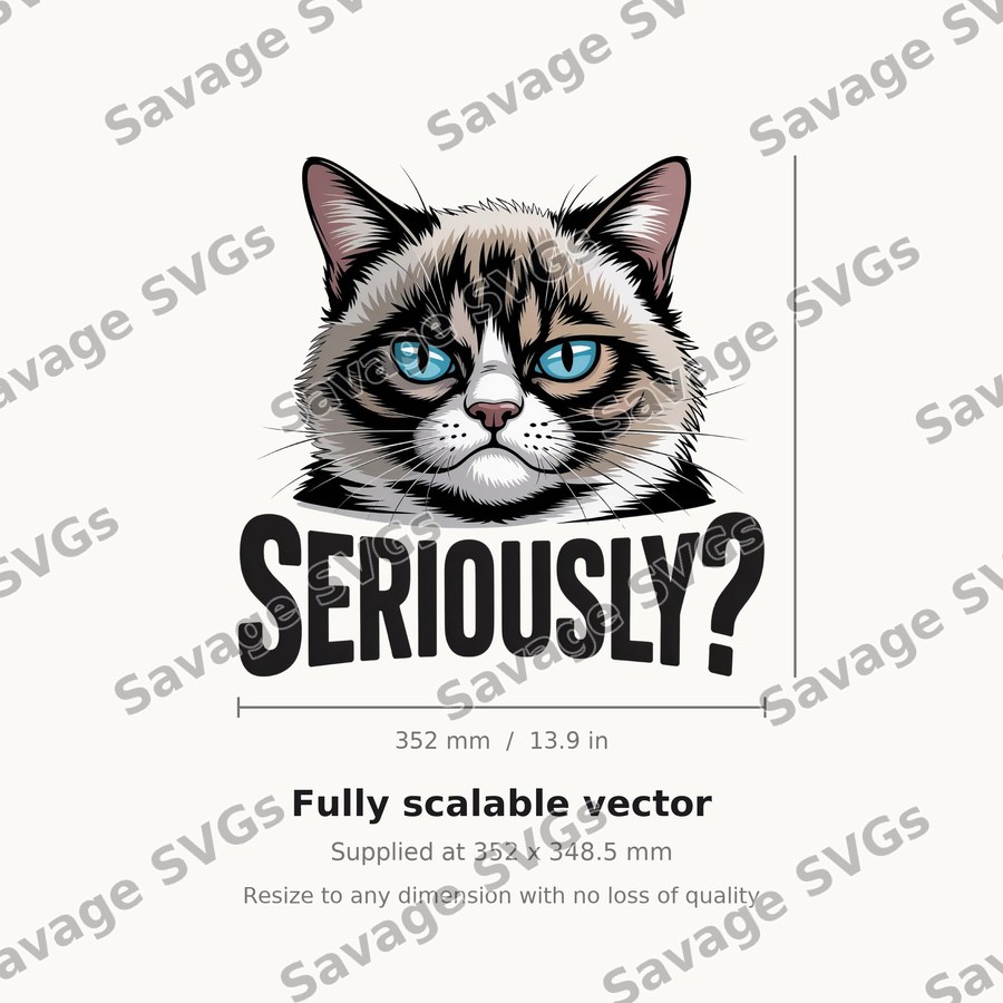 Seriously Grumpy Cat