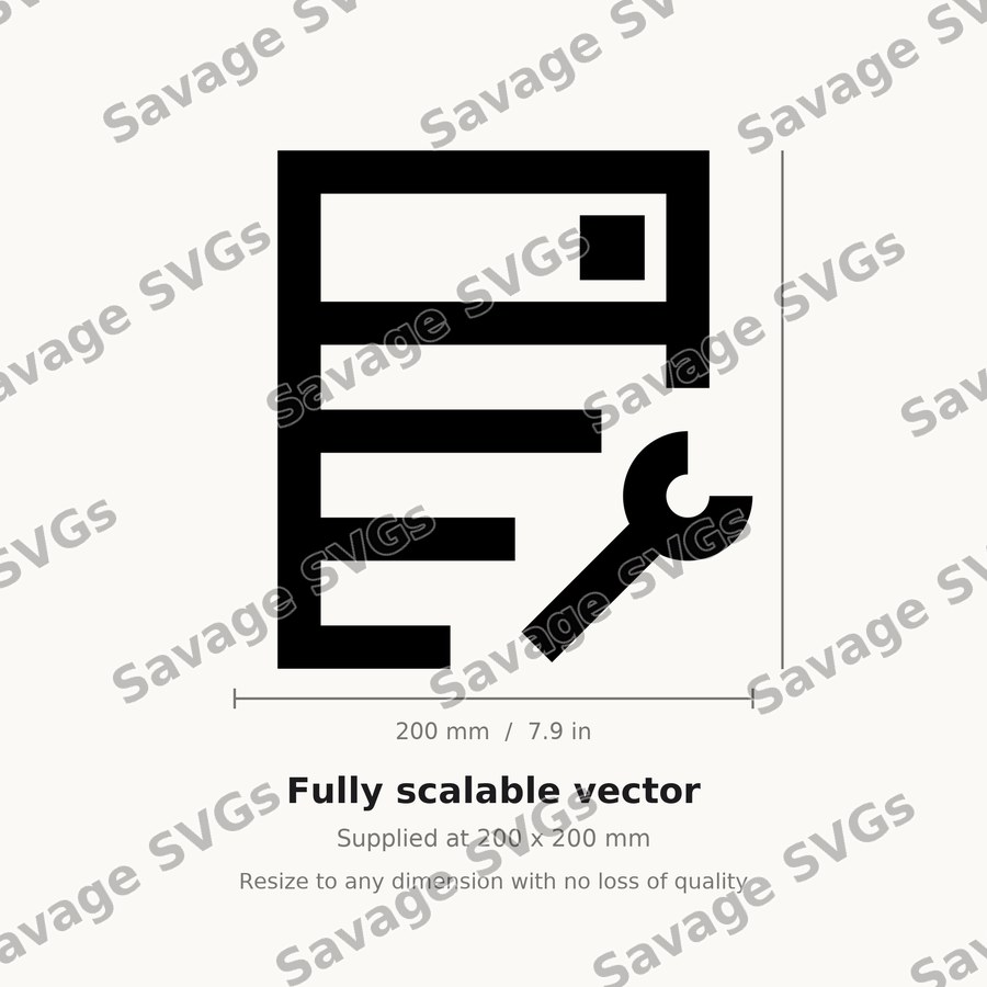 Server Maintenance Icon