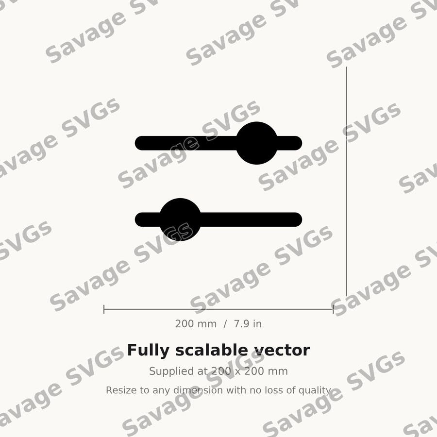 Settings Adjust Solid