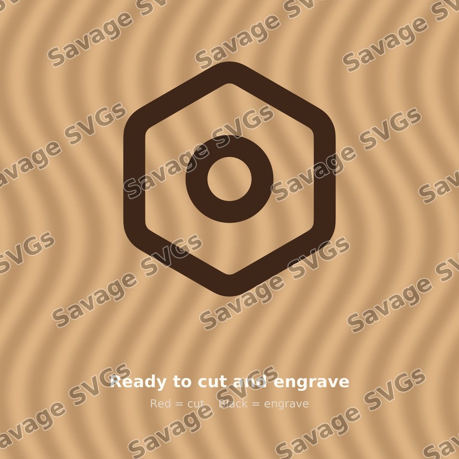 Hexagon Nut Icon