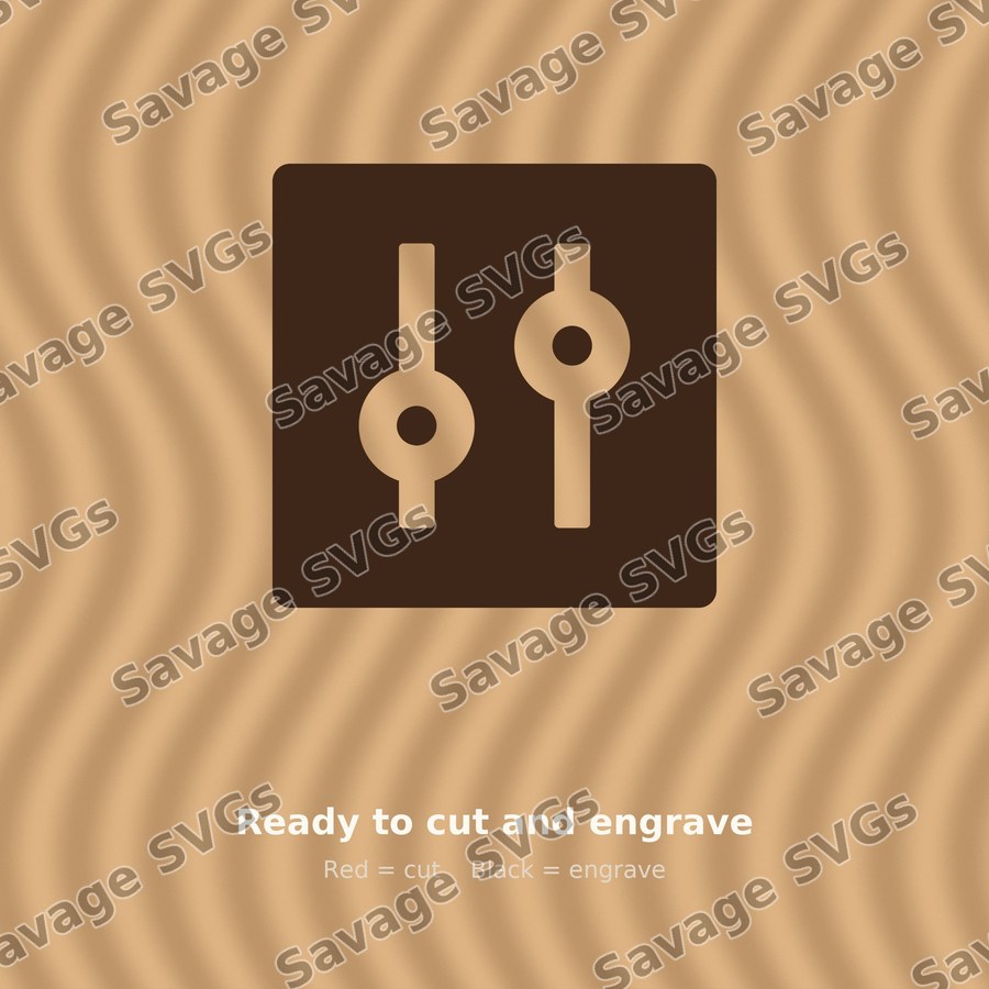 Settings Sliders Icon