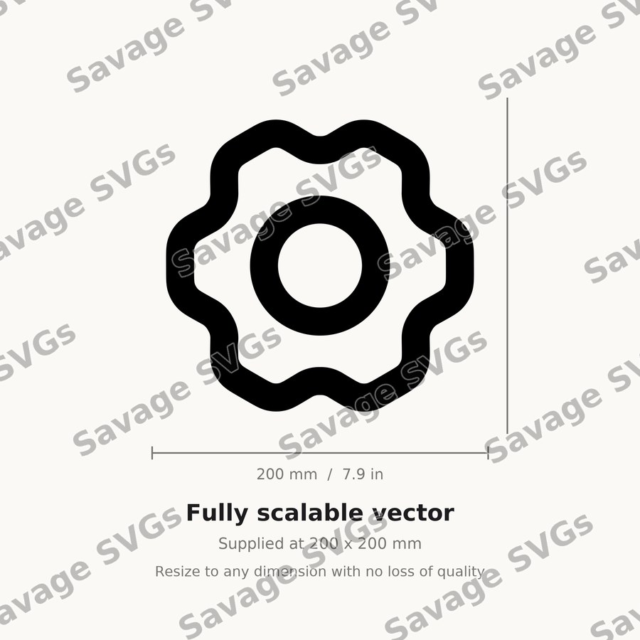 Gear Settings Icon