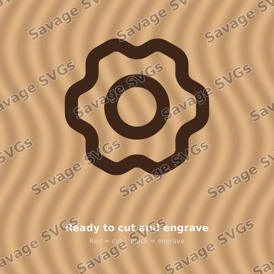 Gear Settings Icon