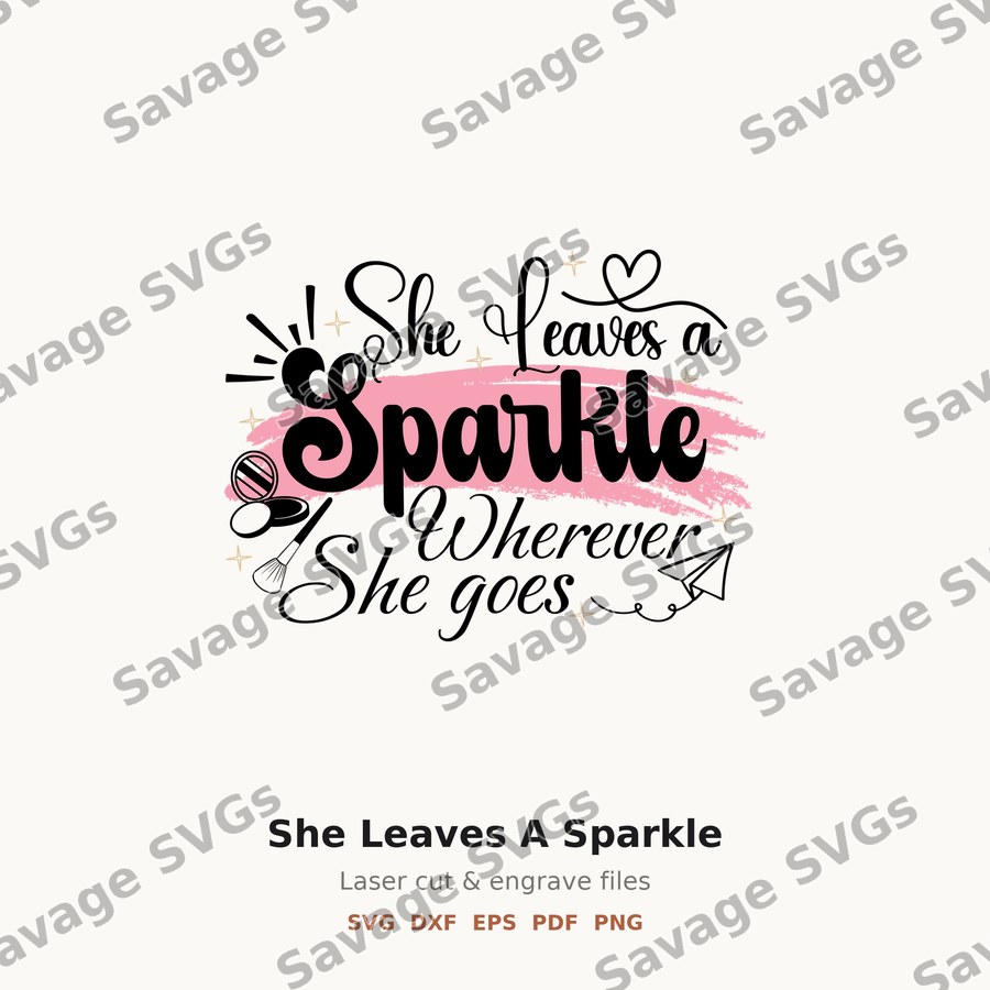 She Leaves A Sparkle