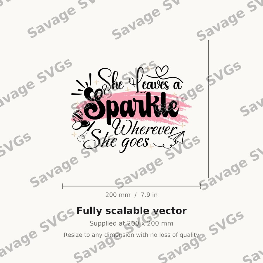 She Leaves A Sparkle