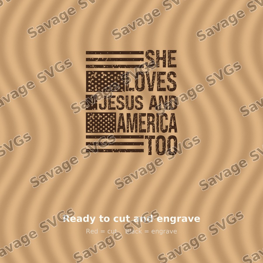 She Loves Jesus And America