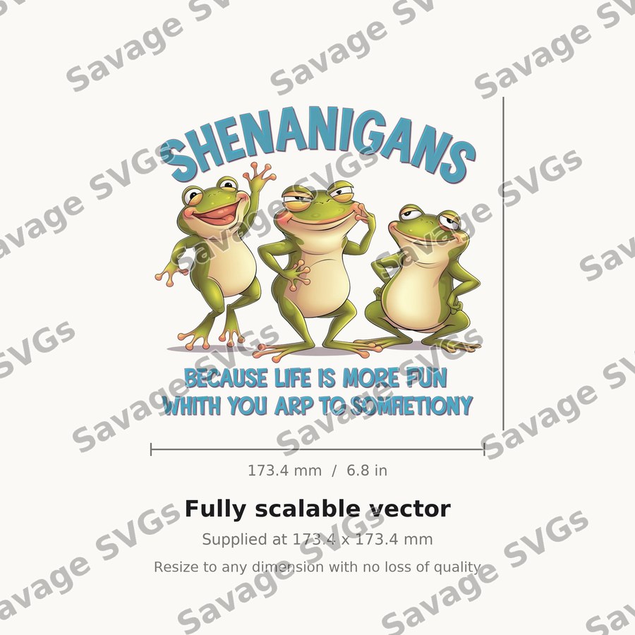 Shenanigans Frogs