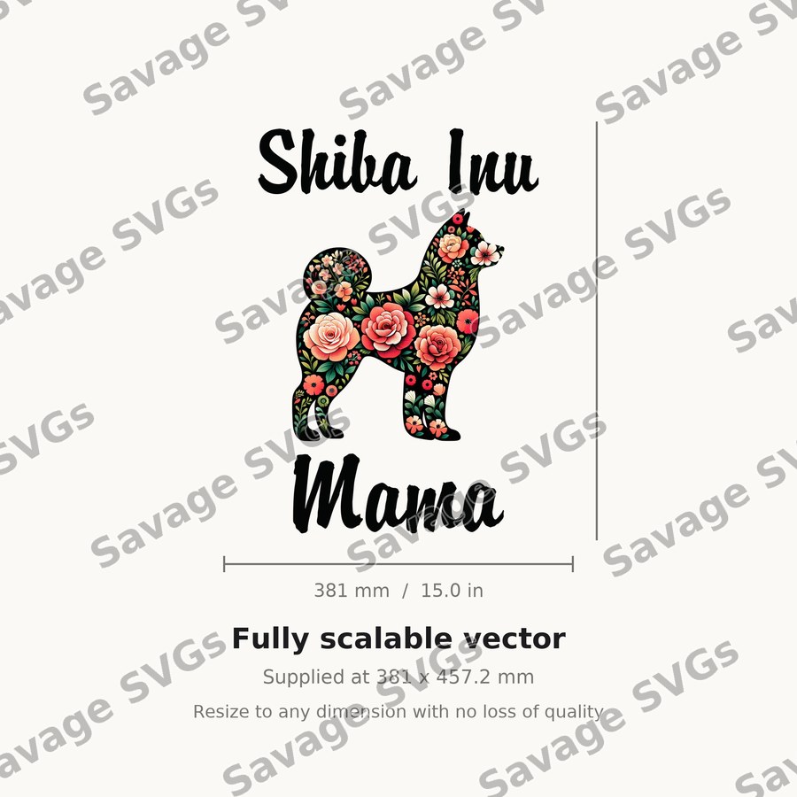 Shiba Inu Mama