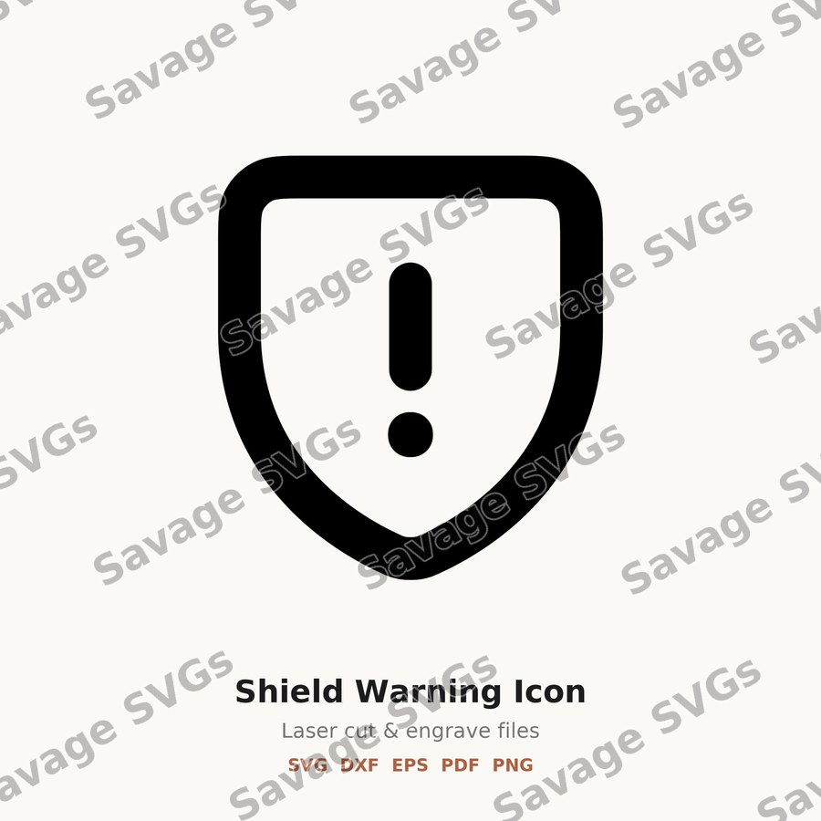Shield Warning Icon