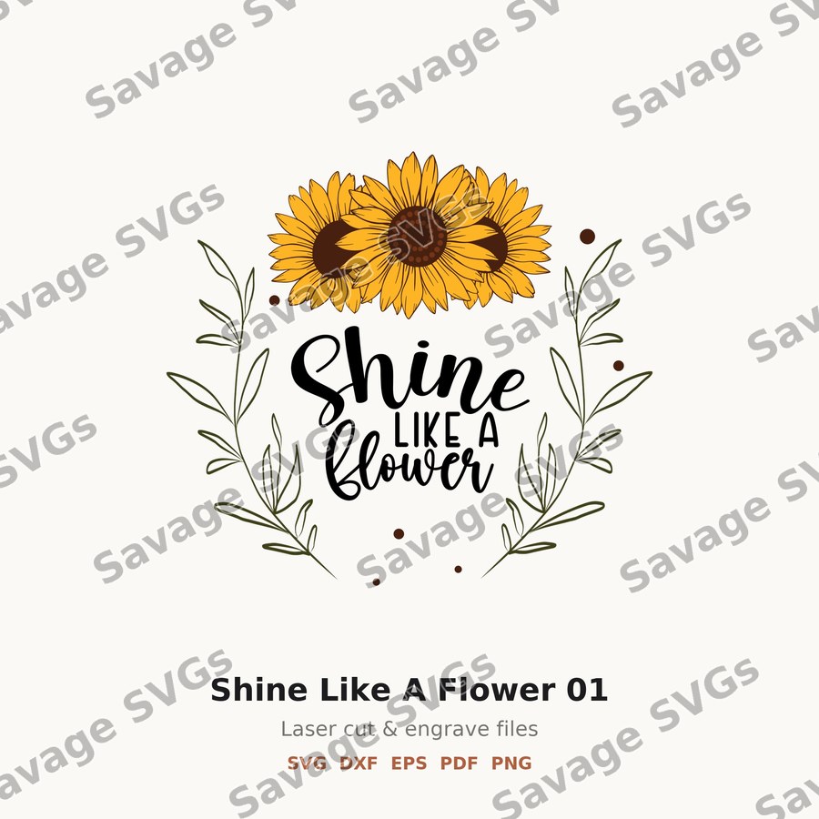 Shine Like A Flower 01