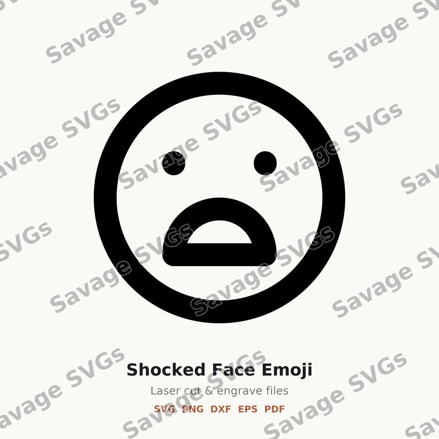 Shocked Face Emoji