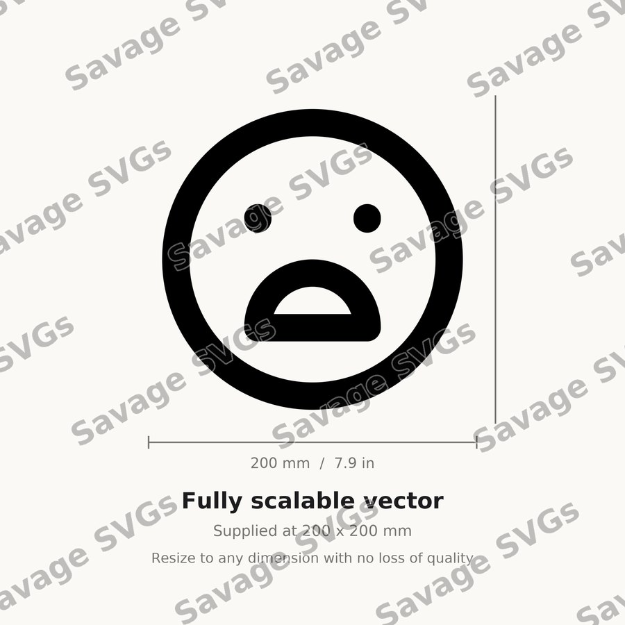 Shocked Face Emoji