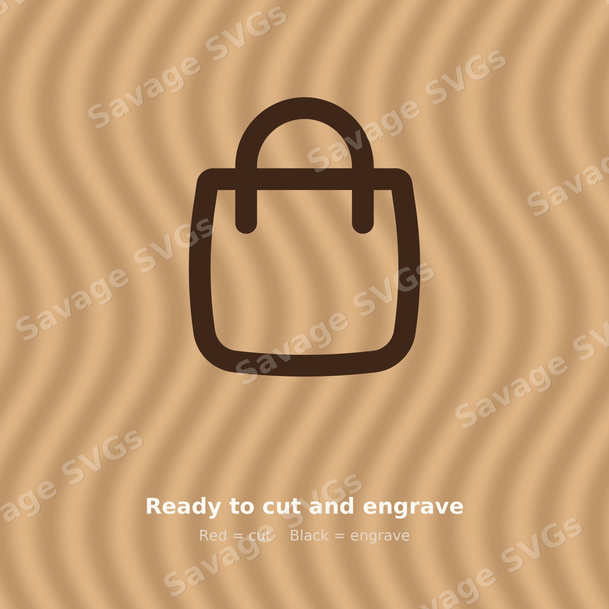 Shopping Bag Outline