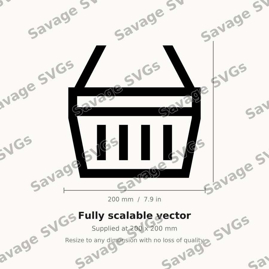 Shopping Basket Icon