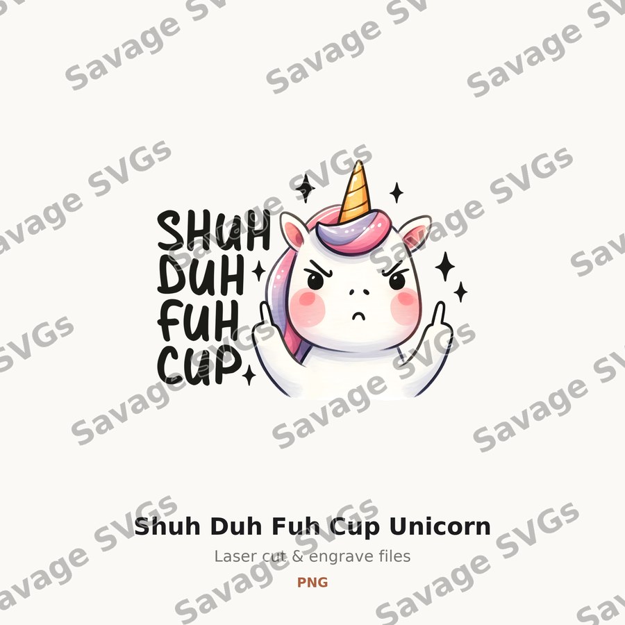 Shuh Duh Fuh Cup Unicorn