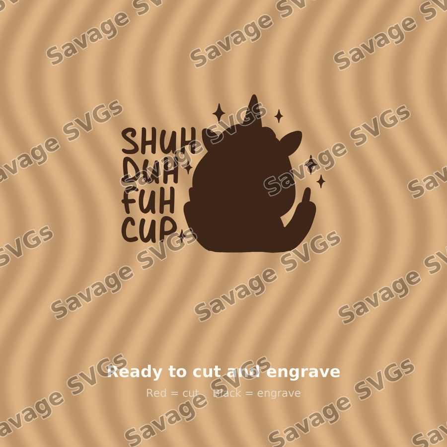 Shuh Duh Fuh Cup Unicorn