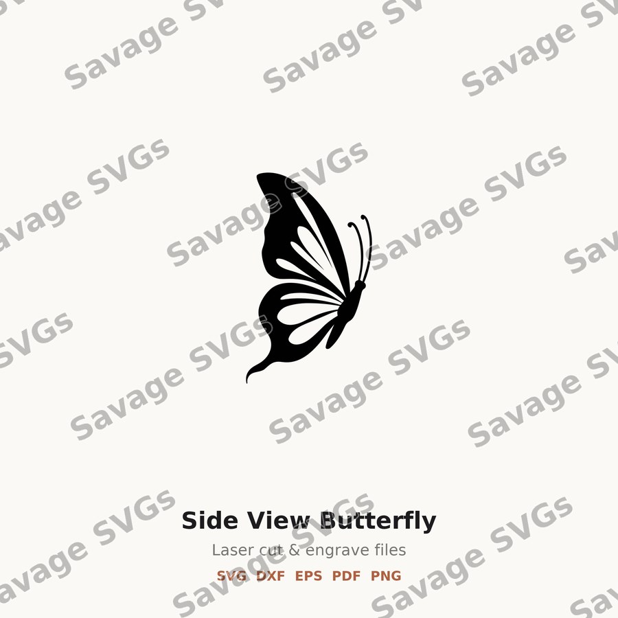 Side View Butterfly