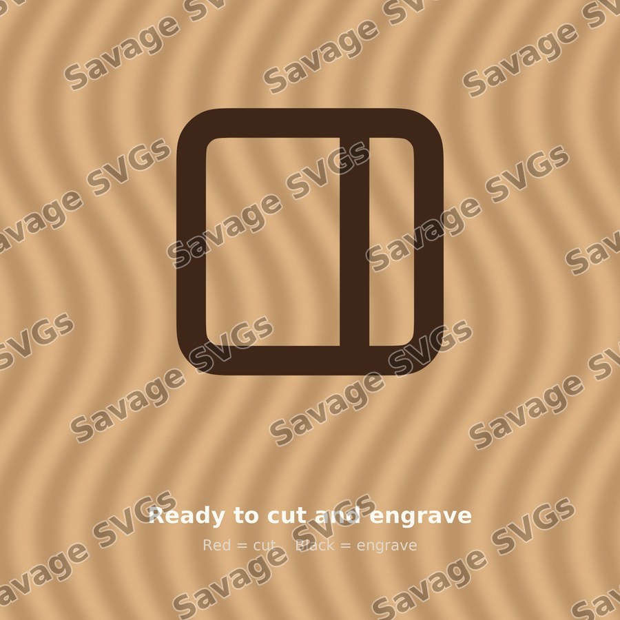 Sidebar Layout Icon