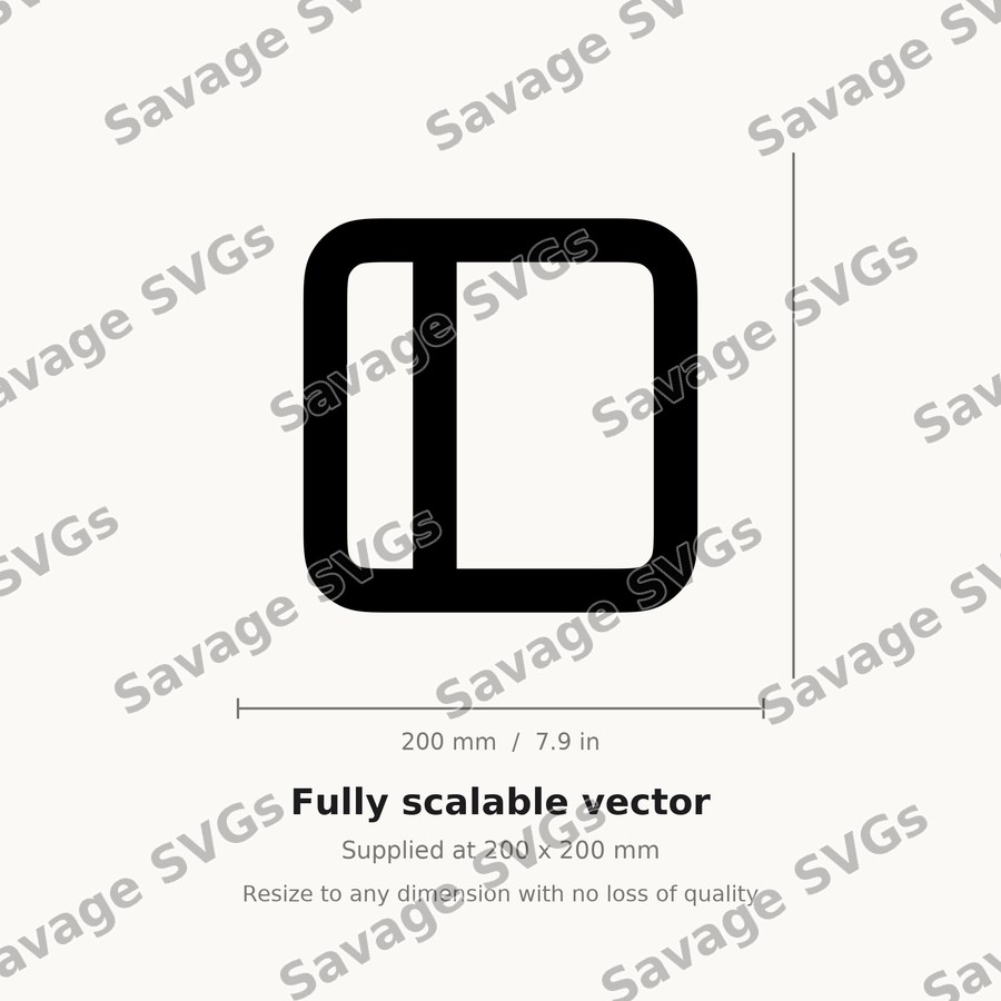 Sidebar Layout Icon