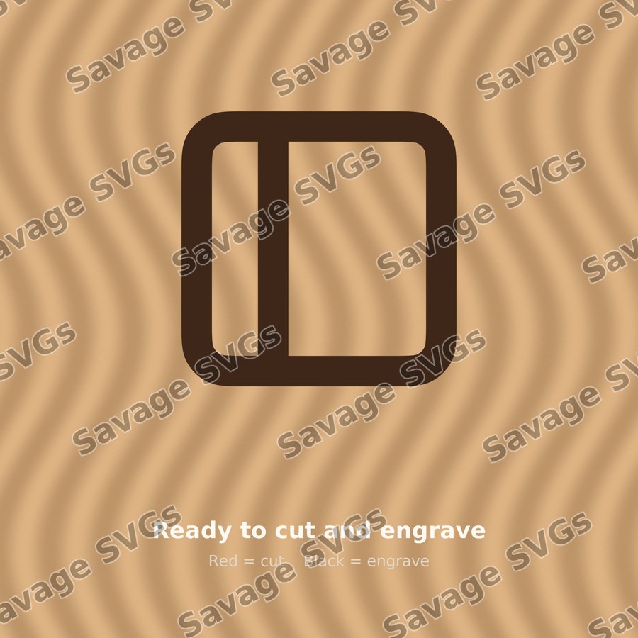 Sidebar Layout Icon