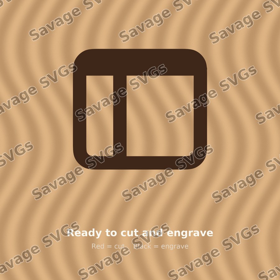 Sidebar Layout Icon