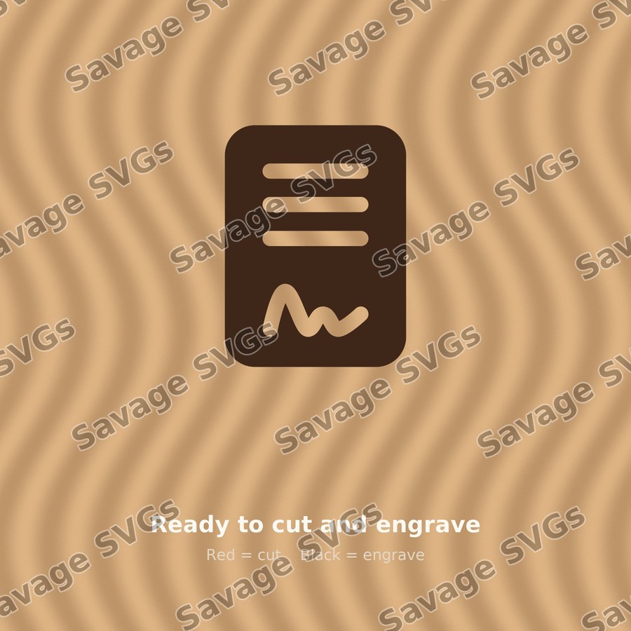 Signed Document Icon