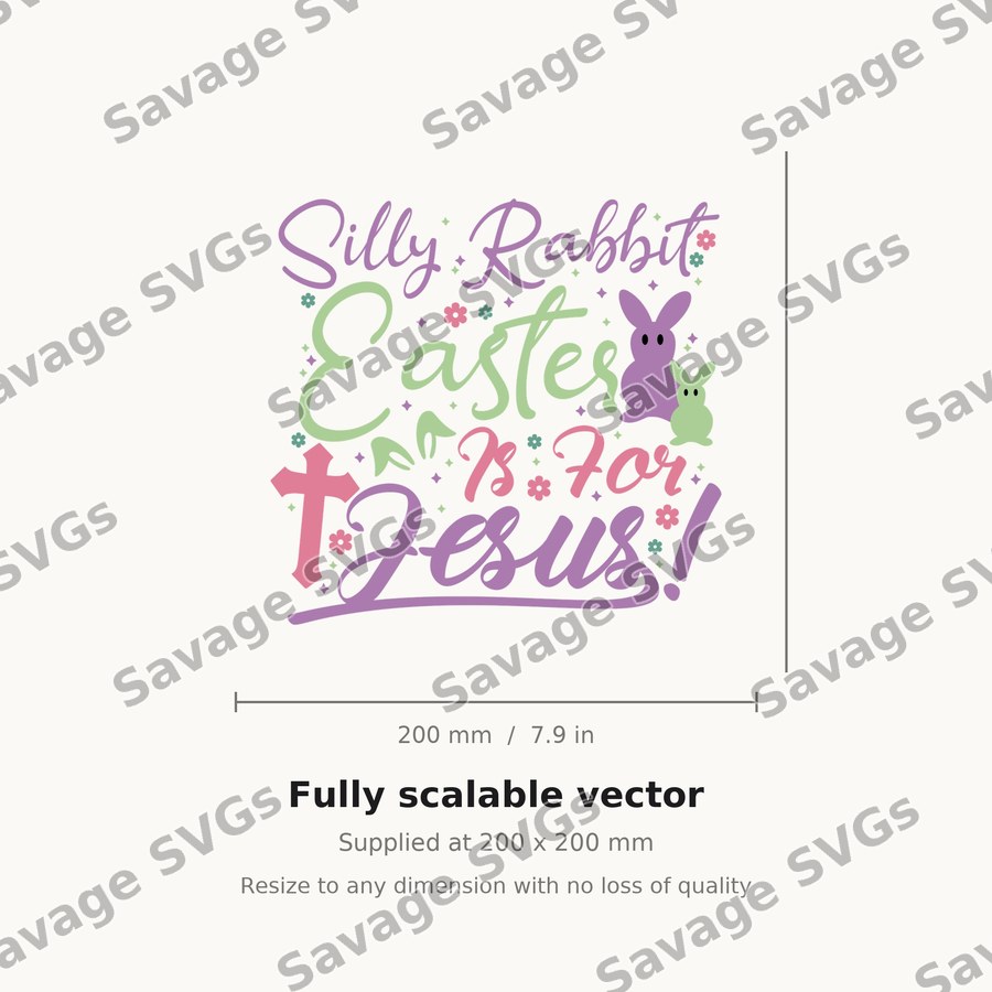 Silly Rabbit Easter Quote