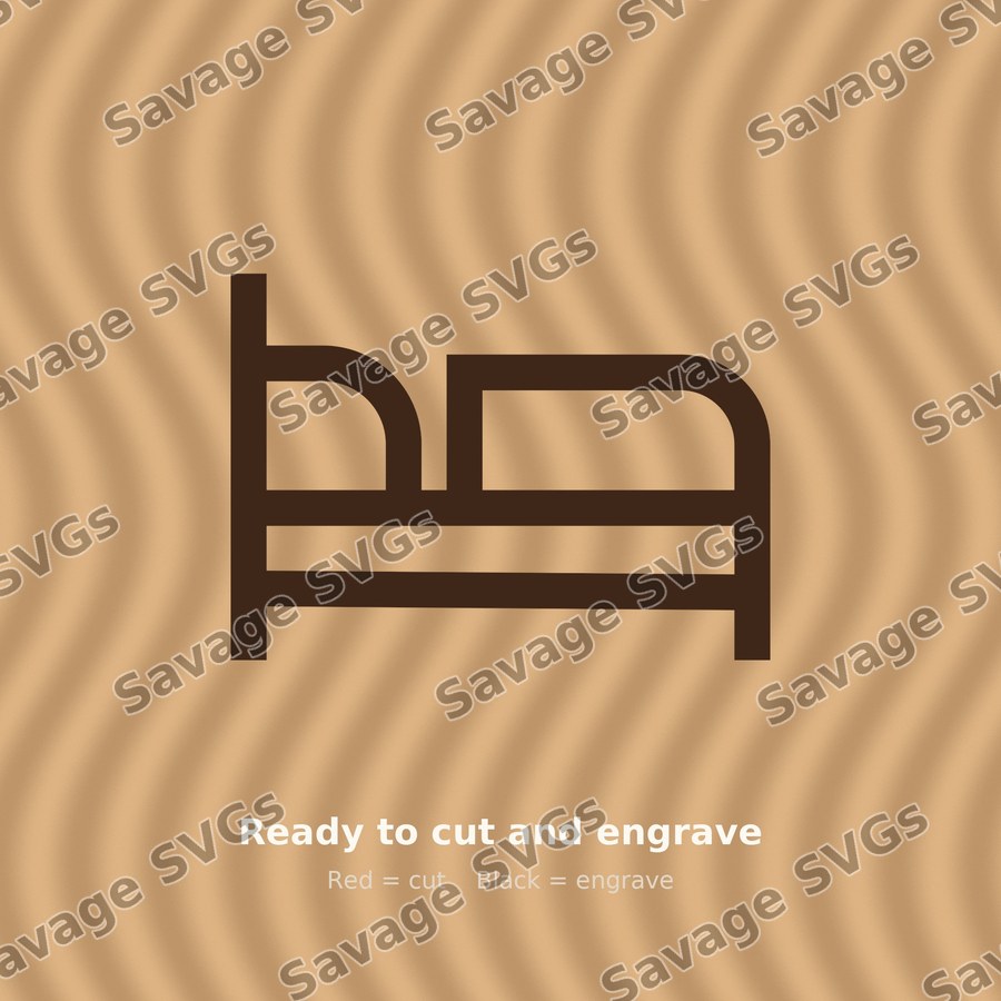 Simple Bed Icon