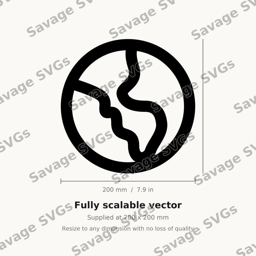 Simple Globe Icon