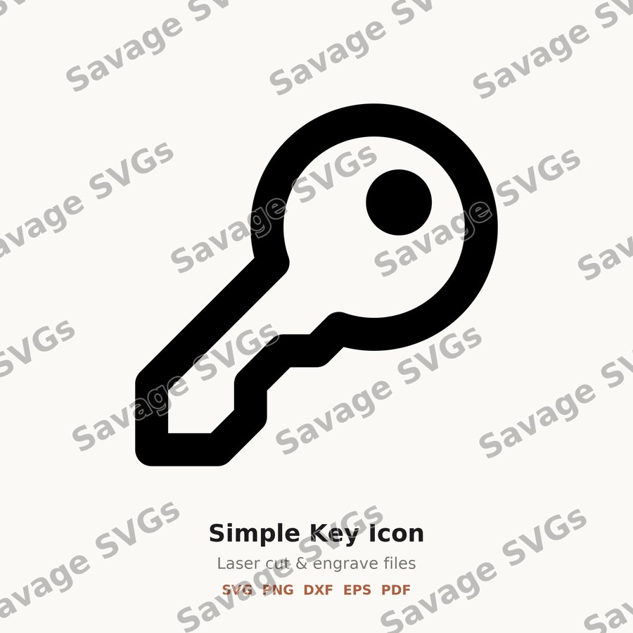 Simple Key Icon