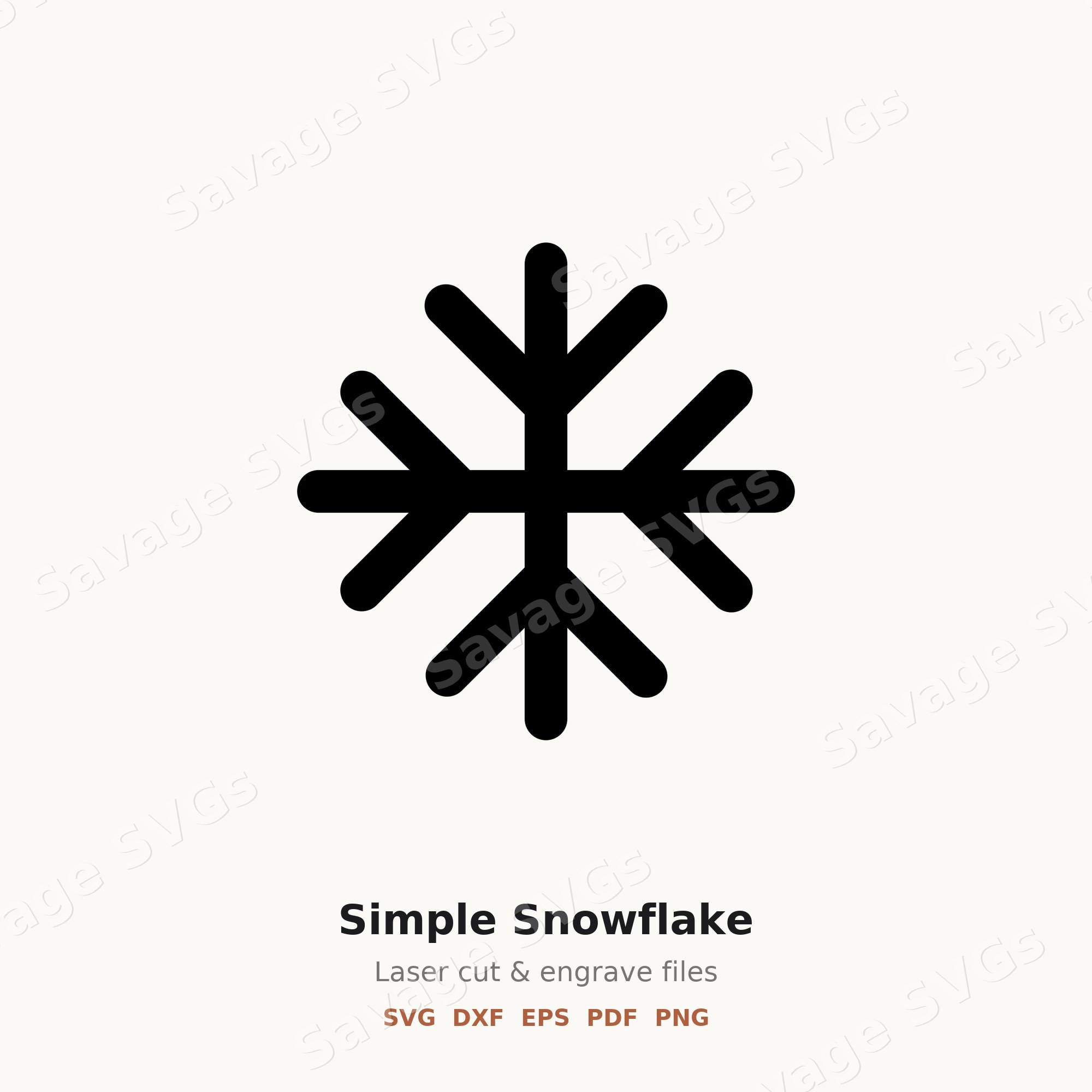 Simple Snowflake