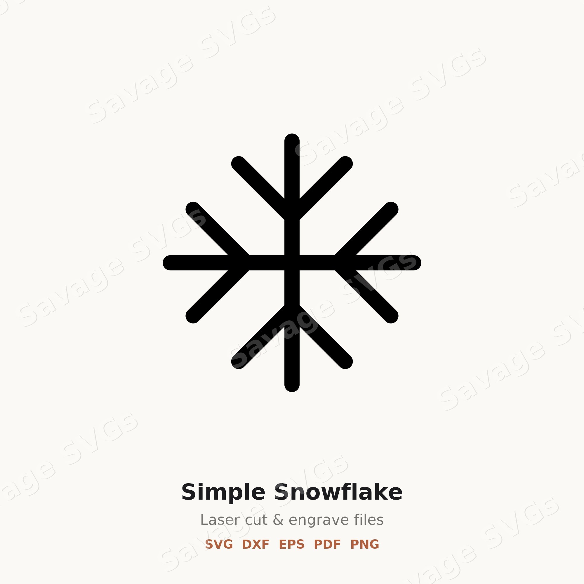 Simple Snowflake