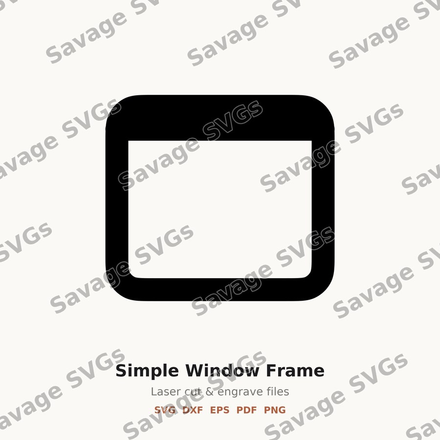 Simple Window Frame
