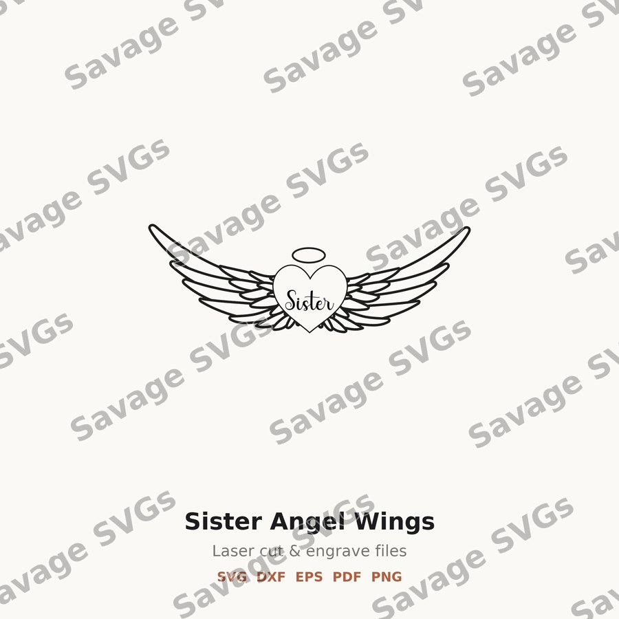 Sister Angel Wings